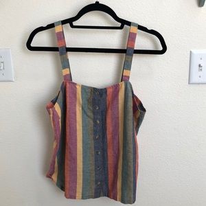 Striped summer tank top